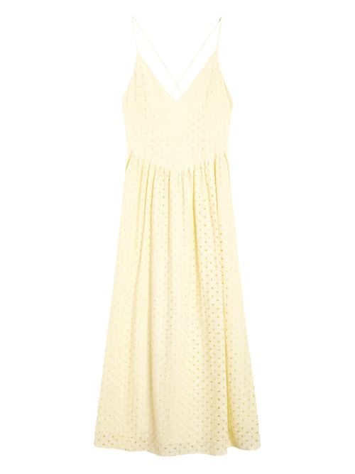 Abito lungo in pizzo sangallo Grace & Mila | SS26210026JAU